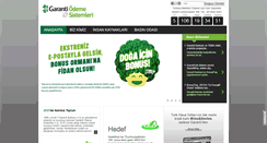 Desktop Screenshot of garantiodemesistemleri.com